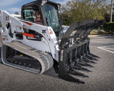 root grapple bucket skid steer|2022 bobcat root grapple.